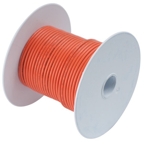 Ancor Orange 18 AWG Tinned Copper Wire - 500' 100550